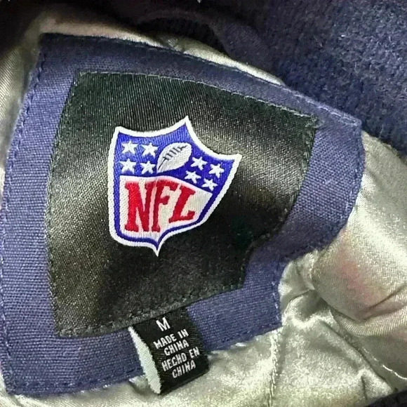 NFL Men’s Dallas Cowboy Varsity Jacket size M - Picture 6 of 6